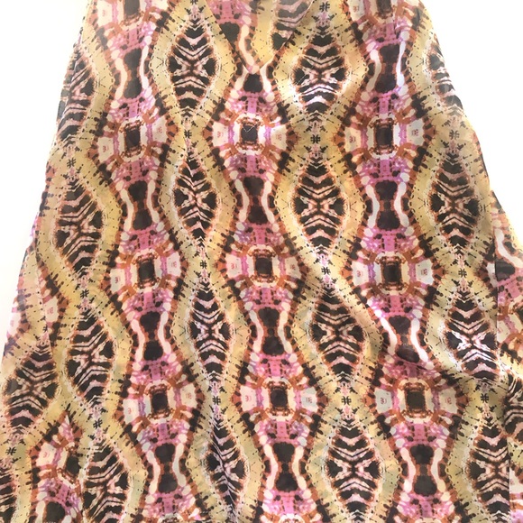 Aqua Sheer Blouse - Picture 4 of 8